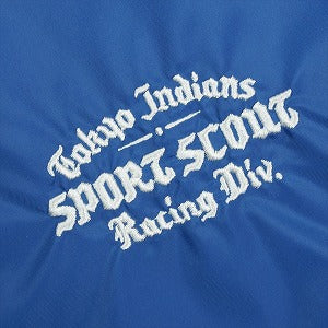 TOKYO INDIANS MC トウキョウインディアンズモーターサイクル MC ID-JK 02 Blue コーチジャケット 青 Size 【L】 【新古品・未使用品】 20826904