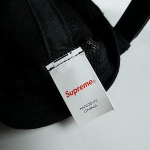 SUPREME シュプリーム ×Aphex Twin 25SS 6-Panel Black キャップ 黒 Size 【フリー】 【新古品・未使用品】 20826909