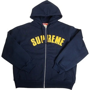 SUPREME シュプリーム 24AW Arc Thermal Zip Up Hooded Sweatshirt Navy ジップパーカー 紺 Size 【L】 【新古品・未使用品】 20826914