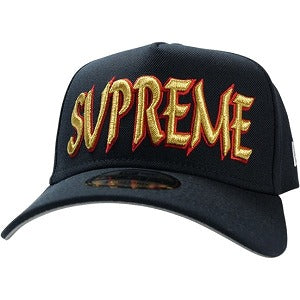 SUPREME シュプリーム 25FW Sharp Spellout Adjustable New Era Navy キャップ 紺 Size 【フリー】 【新古品・未使用品】 20826922