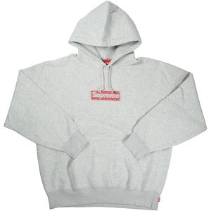 SUPREME シュプリーム 23SS Inside Out Box Logo Hooded Sweatshirt Heather Grey パーカー 灰 Size 【M】 【中古品-ほぼ新品】 20826931