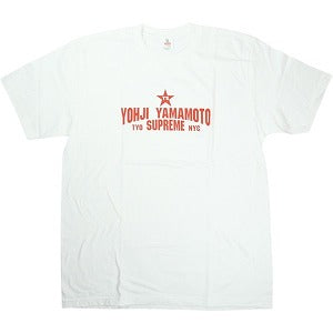 SUPREME シュプリーム ×Y's YOHJI YAMAMOTO 25FW Star Tee White Tシャツ 白 Size 【L】 【中古品-非常に良い】 20826937