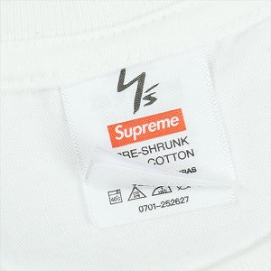 SUPREME シュプリーム ×Y's YOHJI YAMAMOTO 25FW Star Tee White Tシャツ 白 Size 【L】 【中古品-非常に良い】 20826937