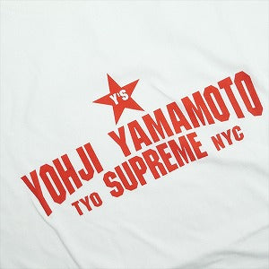 SUPREME シュプリーム ×Y's YOHJI YAMAMOTO 25FW Star Tee White Tシャツ 白 Size 【L】 【中古品-非常に良い】 20826937