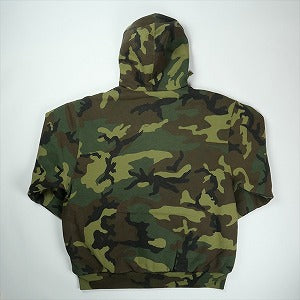 SUPREME シュプリーム ×Dickies 25FW Quilted Lined Zip Up Hooded Sweatshirt Woodland Camo ジップパーカー オリーブ Size 【M】 【中古品-ほぼ新品】 20826953