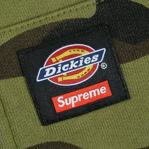 SUPREME シュプリーム ×Dickies 25FW Quilted Lined Zip Up Hooded Sweatshirt Woodland Camo ジップパーカー オリーブ Size 【M】 【中古品-ほぼ新品】 20826953