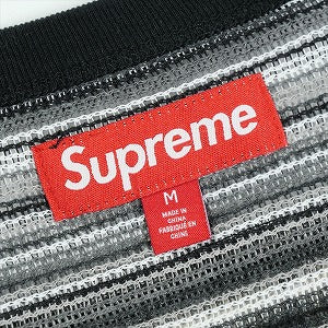 SUPREME シュプリーム 25SS Open Knit Football Top Black フットボールトップ 黒 Size 【M】 【中古品-非常に良い】 20826966