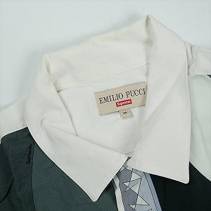 SUPREME シュプリーム ×Emilio Pucci 21SS S/S Shirt Black 半袖シャツ 黒白 Size 【M】 【中古品-非常に良い】 20826967