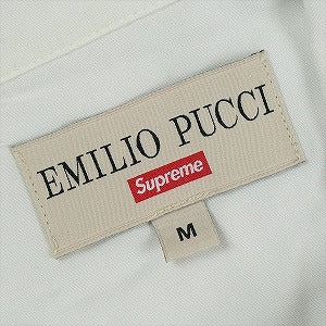 SUPREME シュプリーム ×Emilio Pucci 21SS S/S Shirt Black 半袖シャツ 黒白 Size 【M】 【中古品-非常に良い】 20826967