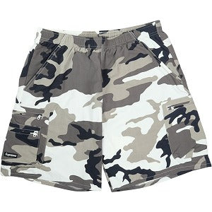 SUPREME シュプリーム 25SS Cargo Water Short Snow Camo ショーツ 灰 Size 【M】 【中古品-非常に良い】 20826968