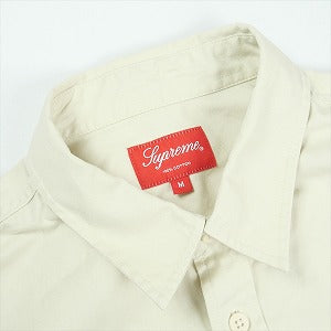 SUPREME シュプリーム 20AW Twill Multi Pocket Shirt Stone 長袖シャツ ナチュラル Size 【M】 【中古品-非常に良い】 20826970