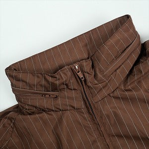 SUPREME シュプリーム 24AW Reflective Pinstripe Track Jacket Brown トラックジャケット 茶 Size 【M】 【中古品-良い】 20826983