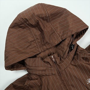 SUPREME シュプリーム 24AW Reflective Pinstripe Track Jacket Brown トラックジャケット 茶 Size 【M】 【中古品-良い】 20826983