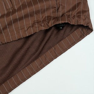 SUPREME シュプリーム 24AW Reflective Pinstripe Track Jacket Brown トラックジャケット 茶 Size 【M】 【中古品-良い】 20826983