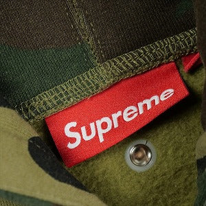 SUPREME シュプリーム ×b.b. Simon 25SS Zip Up Hooded Sweatshirt Woodland Camo パーカー 緑 Size 【S】 【中古品-非常に良い】 20826985