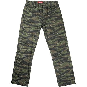 SUPREME シュプリーム 21SS Regular Jean Tigerstripe Camo パンツ 緑 Size 【30】 【中古品-良い】 20826991