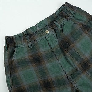 SUPREME シュプリーム 25SS Shadow Plaid Cargo Short Green ショーツ 緑 Size 【S】 【中古品-良い】 20826995