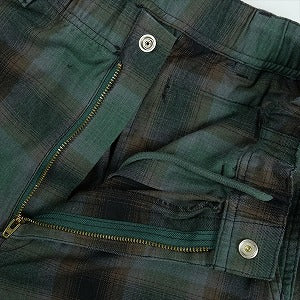 SUPREME シュプリーム 25SS Shadow Plaid Cargo Short Green ショーツ 緑 Size 【S】 【中古品-良い】 20826995