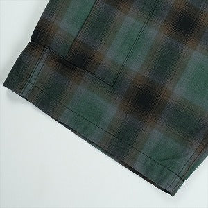 SUPREME シュプリーム 25SS Shadow Plaid Cargo Short Green ショーツ 緑 Size 【S】 【中古品-良い】 20826995