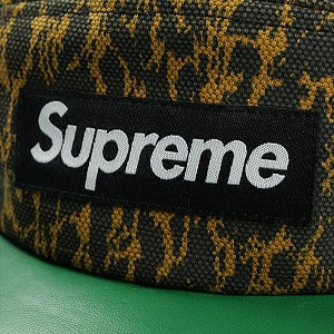 SUPREME シュプリーム 13SS Leopard Leather Visor Camp Cap キャンプキャップ 茶 Size 【フリー】 【中古品-非常に良い】 20826999