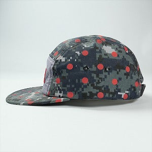 SUPREME シュプリーム ×COMME des GARCONS 13SS Camp Cap Navy Camo キャンプキャップ 紺 Size 【フリー】 【中古品-良い】 20827001
