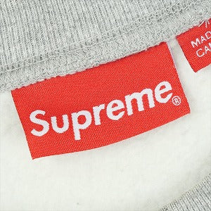 SUPREME シュプリーム 15AW Box Logo Crewneck Grey クルーネックスウェット 灰 Size 【M】 【中古品-非常に良い】 20827005