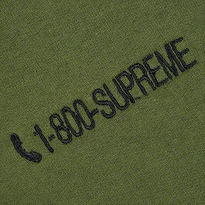 SUPREME シュプリーム ×AOI 19AW 1-800 Hooded Sweatshirt Olive パーカー オリーブ Size 【M】 【中古品-良い】 20827006