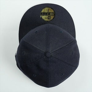 SUPREME シュプリーム 14AW Tonal Box Logo New Era Cap Navy ニューエラキャップ 紺 Size 【7　3/8(M)】 【中古品-良い】 20827007