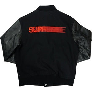 SUPREME シュプリーム 18AW Motion Logo Varsity Jacket ジャケット 黒 Size 【M】 【中古品-非常に良い】 20827008