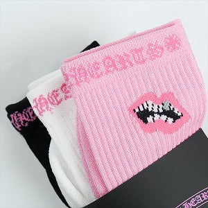 CHROME HEARTS クロム・ハーツ SPORT SOCKS SETS PINK ソックスセット マルチ Size 【L】 【新古品・未使用品】 20827014