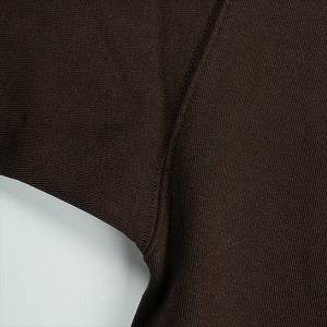 STUSSY ステューシー ×NIKE 25FW STONE WASHED FLEECE ZIP HOODIE Dark Cinder ジップパーカー 茶 Size 【L】 【新古品・未使用品】 20827038