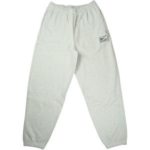 STUSSY ステューシー ×NIKE 25FW STONE WASHED FLEECE PANT Grey Heather スウェットパンツ 灰 Size 【L】 【新古品・未使用品】 20827057