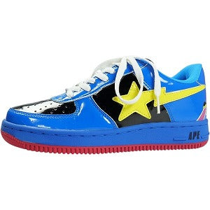 A BATHING APE ア ベイシング エイプ ×MARVEL BAPESTAエナメル “wolverine” スニーカー 黒 Size 【26.5cm】 【中古品-ほぼ新品】 20827078