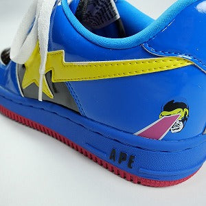 A BATHING APE ア ベイシング エイプ ×MARVEL BAPESTAエナメル “wolverine” スニーカー 黒 Size 【26.5cm】 【中古品-ほぼ新品】 20827078