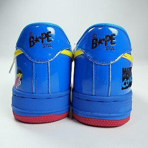 A BATHING APE ア ベイシング エイプ ×MARVEL BAPESTAエナメル “wolverine” スニーカー 黒 Size 【26.5cm】 【中古品-ほぼ新品】 20827078