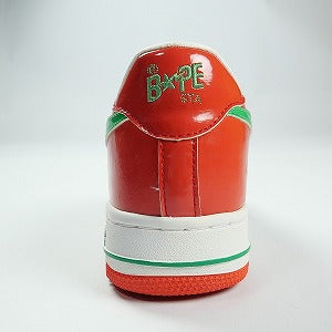 A BATHING APE ア ベイシング エイプ ×KAWS BAPESTA WHITE/GREEN FS-029 スニーカー 白緑 Size 【26.5cm】 【中古品-ほぼ新品】 20827079