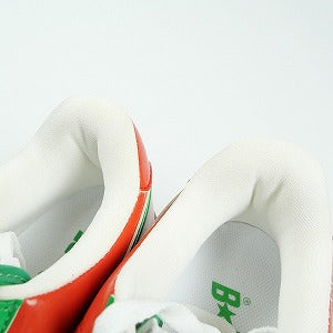 A BATHING APE ア ベイシング エイプ ×KAWS BAPESTA WHITE/GREEN FS-029 スニーカー 白緑 Size 【26.5cm】 【中古品-ほぼ新品】 20827079