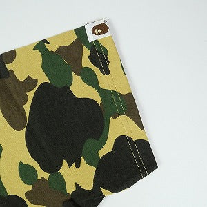 A BATHING APE ア ベイシング エイプ ×STUSSY 30th Anniversary Skull Camo Tee Yellow 30周年記念Tシャツ 黄 Size 【S】 【新古品・未使用品】 20827087
