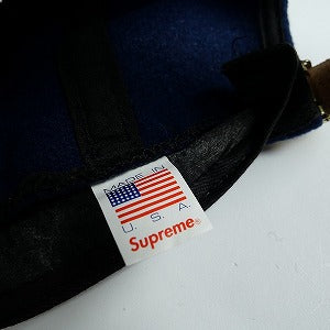 SUPREME シュプリーム 17AW Wool S Logo 6-Panel Cap Navy キャップ 紺 Size 【フリー】 【中古品-非常に良い】 20827089