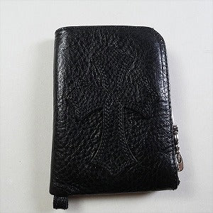 CHROME HEARTS クロム・ハーツ TINY ZIP WALLET CEM CRS PATCH BLACK ウォレット 黒 Size 【フリー】 【新古品・未使用品】 20827095