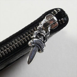 CHROME HEARTS クロム・ハーツ TINY ZIP WALLET CEM CRS PATCH BLACK ウォレット 黒 Size 【フリー】 【新古品・未使用品】 20827095