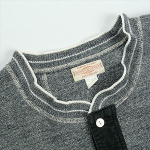 At Last ＆ Co アットラスト/BUTCHER PRODUCTS ブッチャープロダクツ UNDER SHIRT HENLEY ロンT 灰 Size 【S】 【中古品-良い】 20827098