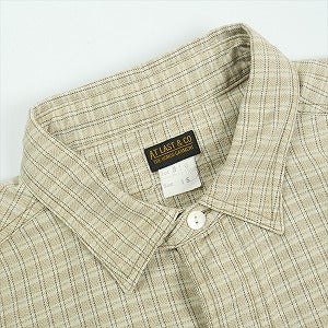 At Last ＆ Co アットラスト/BUTCHER PRODUCTS ブッチャープロダクツ PULLOVER SHIRT CHECK 長袖シャツ 茶 Size 【15】 【中古品-良い】 20827099