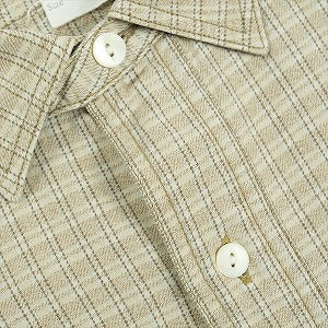 At Last ＆ Co アットラスト/BUTCHER PRODUCTS ブッチャープロダクツ PULLOVER SHIRT CHECK 長袖シャツ 茶 Size 【15】 【中古品-良い】 20827099
