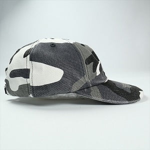 SUPREME シュプリーム 25FW Pigment Coated Canvas S Logo 6-Panel Snow Camo キャップ 灰 Size 【フリー】 【新古品・未使用品】 20827104