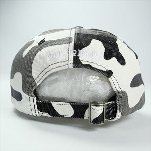 SUPREME シュプリーム 25FW Pigment Coated Canvas S Logo 6-Panel Snow Camo キャップ 灰 Size 【フリー】 【新古品・未使用品】 20827104