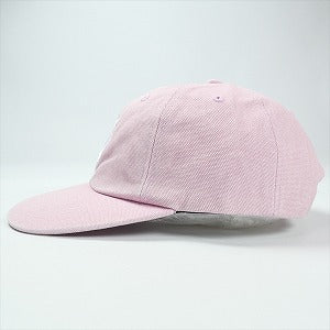 SUPREME シュプリーム 25FW Pigment Coated Canvas S Logo 6-Panel Light Pink キャップ ピンク Size 【フリー】 【新古品・未使用品】 20827108