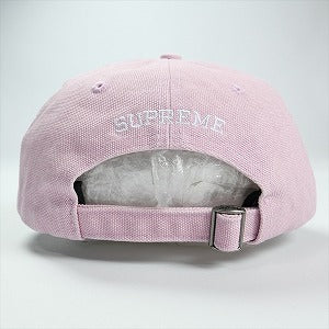 SUPREME シュプリーム 25FW Pigment Coated Canvas S Logo 6-Panel Light Pink キャップ ピンク Size 【フリー】 【新古品・未使用品】 20827108