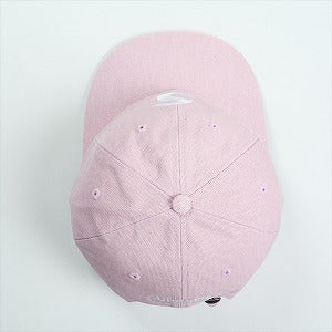 SUPREME シュプリーム 25FW Pigment Coated Canvas S Logo 6-Panel Light Pink キャップ ピンク Size 【フリー】 【新古品・未使用品】 20827109