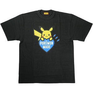 HUMAN MADE ヒューマンメイド ×POKEMON MADE 25AW GRAPHIC T-SHIRT BLACK OFFLINE STORE限定 ピカチュウTシャツ 黒 Size 【XXL】 【新古品・未使用品】 20827115